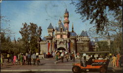 Sleeping Beauty Castle Disney Postcard Postcard