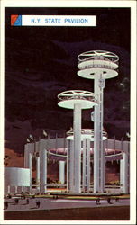 The New York State Exhibit 1964 NY Worlds Fair Postcard Postcard