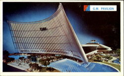 The General Motor Futurama Building 1964 NY Worlds Fair Postcard Postcard