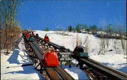 Skimobile Cranmore Mt Postcard