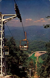 The Double Chair Lift Postcard