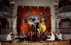 Can-Can Show Postcard