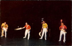 Jai Alai Players In Tijuana Mexico Postcard Postcard