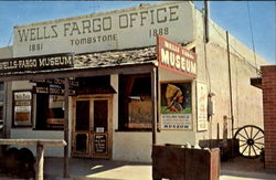 Wells Fargo Stage Office Tombstone, AZ Postcard Postcard