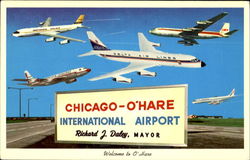 Chicago - O'Hare International Airport Illinois Postcard Postcard