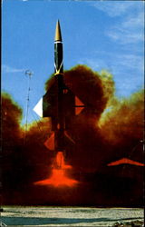 Air Force Missile Test Center Florida Postcard Postcard