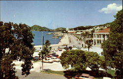 Waterfront, Charlotte Amalie Postcard