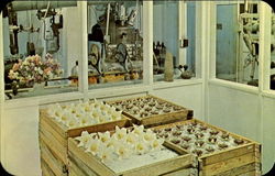 Part Of The Process Of Perfume Manufacture At The Lili Factory Postcard