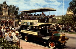 Disneyland Omnibus Postcard Postcard