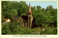 St. Peter's Catholic Church Harpers Ferry, WV Postcard Postcard