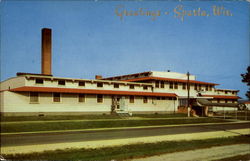 Greetings From Sparta Wisconsin Postcard Postcard