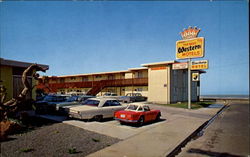 New Seashore Motel Seaside, OR Postcard Postcard