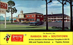 Ramada Inn, 39th and Topeka Avenue Postcard