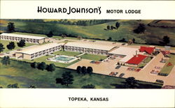 Howard Johnson's Motor Lodge Postcard
