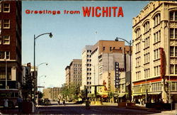 Greetings From Wichita Kansas Postcard Postcard