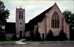 The First Methodist Church Baldwin, KS Postcard Postcard