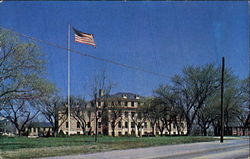 Summerall Hall Fort Riley, KS Postcard Postcard