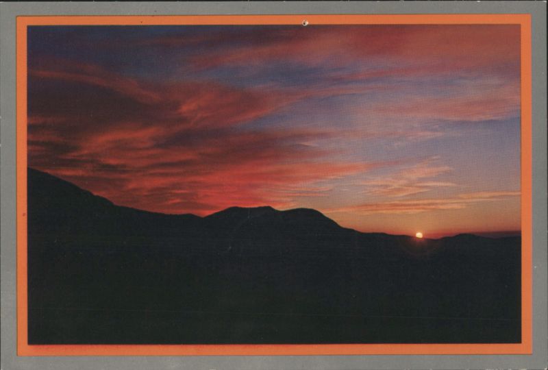 Sunrise Over Mount Mitchell, Blue Ridge Parkway North Carolina