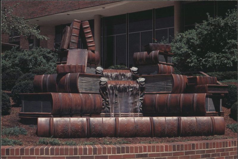 Amelia Valerio Weinberg Memorial Book Fountain Cincinnati Ohio