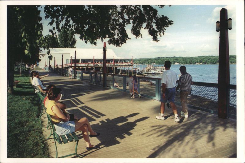 Stroll on the Boardwalk at Conneaut Lake Park Pennsylvania