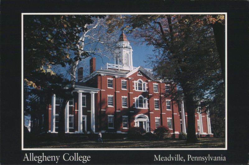 Bentley Hall (1820), Allegheny College Meadville Pennsylvania