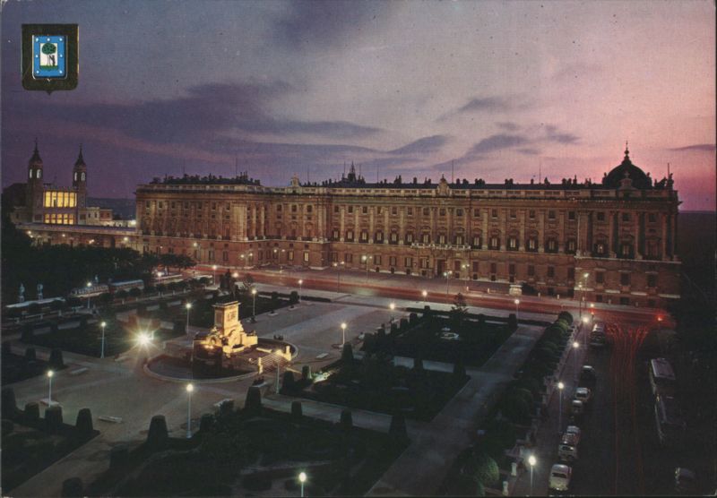 Plaza de Oriente and Royal Palace, Madrid Spain