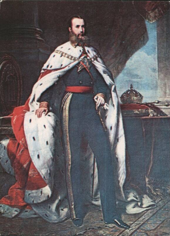 Emperor Maximilian of Hapsburg Oil Painting by Alfredo Graefle