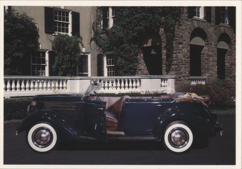 FDR's 1936 Ford Phaeton, Hyde Park Home New York Bill Herman