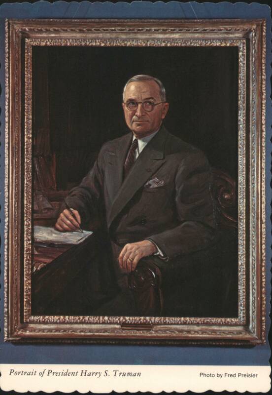 Portrait of President Harry S. Truman John Slavin Presidents