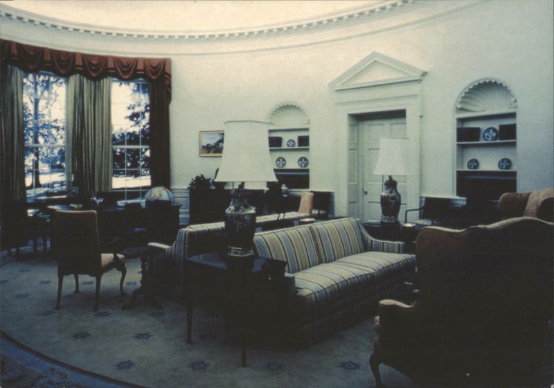 Oval Office Replica at Jimmy Carter Library Museum