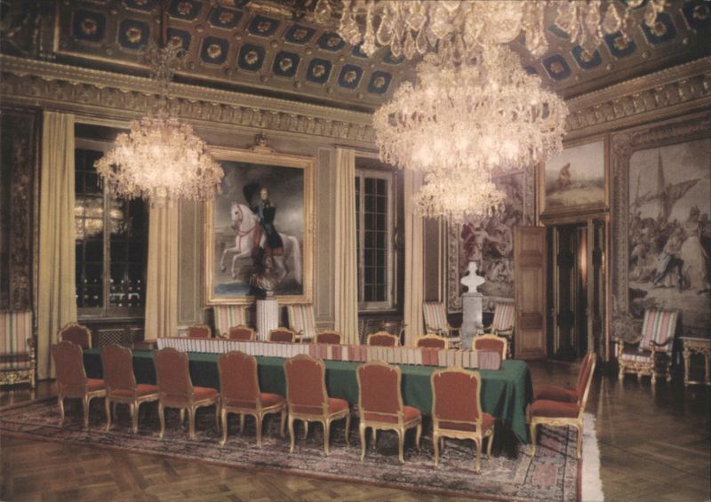 Royal Palace Council Chamber, Stockholm Sweden