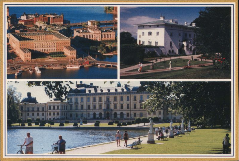 Royal Palaces of Sweden: Stockholm, Solliden, Drottningholm