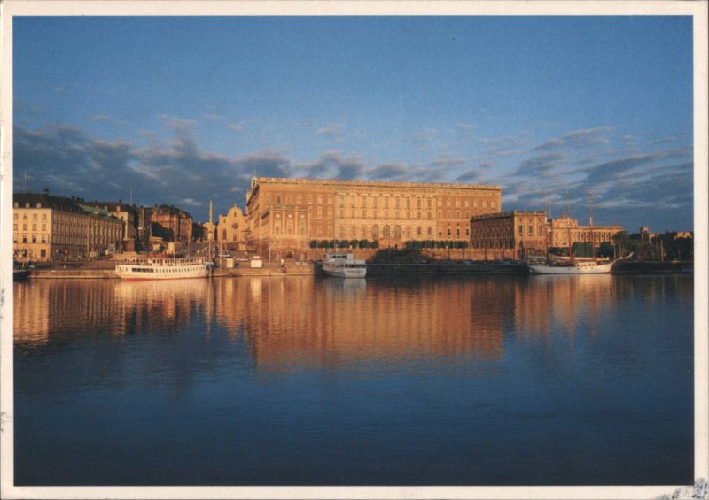Royal Palace Reflection, Stockholm Sweden Hans Strand