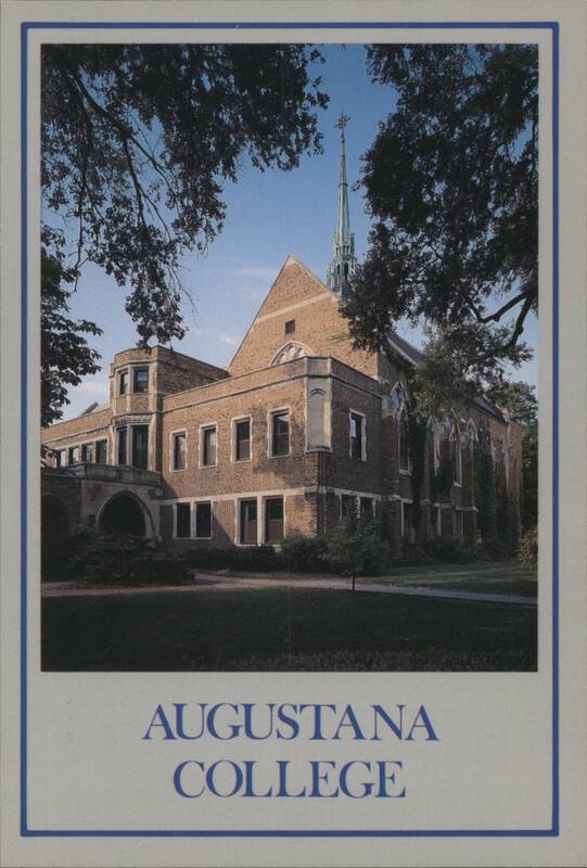 Augustana College Founders Hall and Ascension Chapel Rock Island Illinois