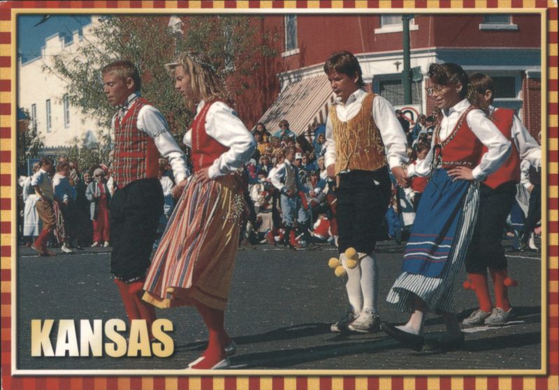 Swedish Dancers at Svensk Hyllningsfest, Lindsborg Kansas