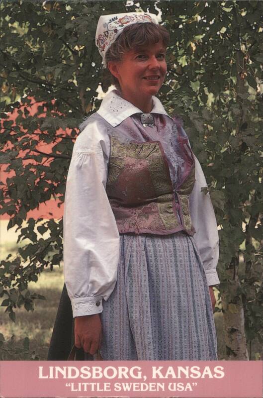 Woman in Swedish Folk Costume, Lindsborg, Kansas Ron Holloway