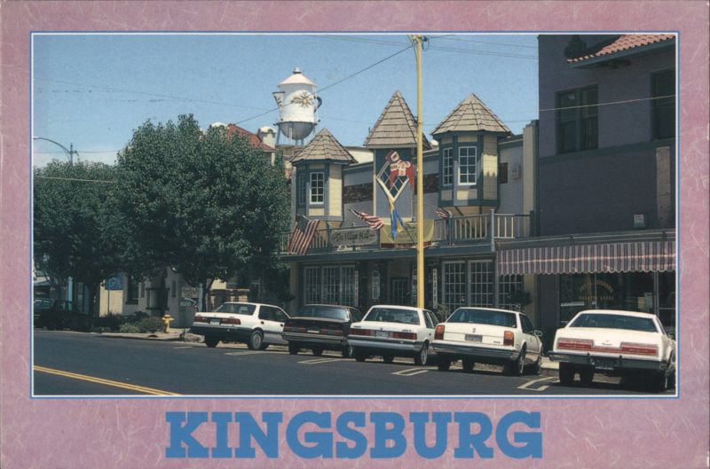Kingsburg Swedish Village & Coffee Pot Water Tower California