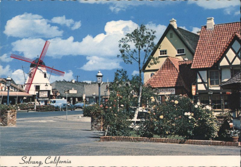 Solvang, California Danish Village Windmill & Shops