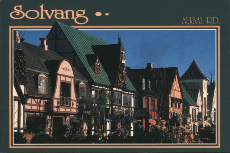 Solvang Alisal Rd. Danish Architecture California Howard Berry