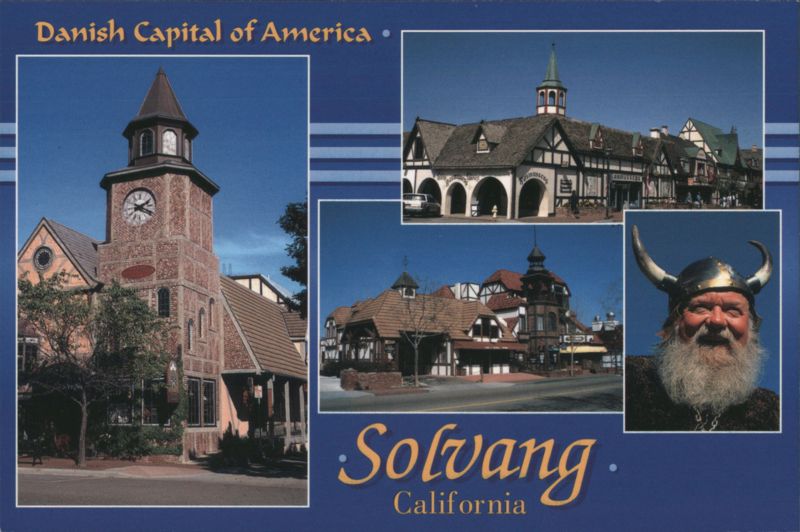 Danish Capital of America, Solvang, California Architecture