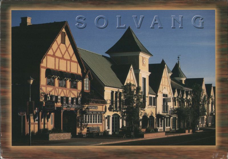 Solvang Danish Village Architecture California John Elk III