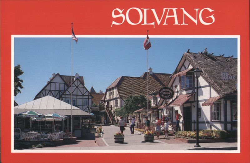 Solvang Petersen Village Square, Danish Architecture California