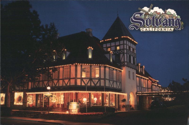 Solvang California Tivoli Lights Fairytale Setting