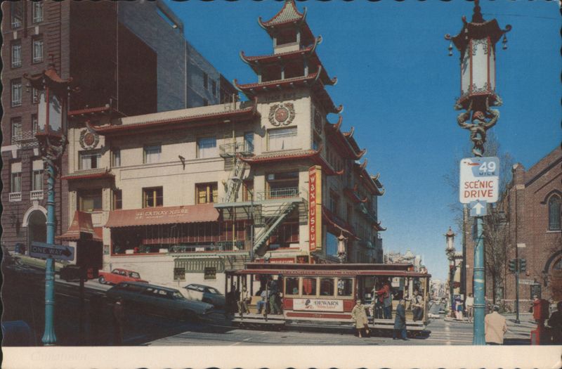 Grant Ave & California St, San Francisco Chinatown