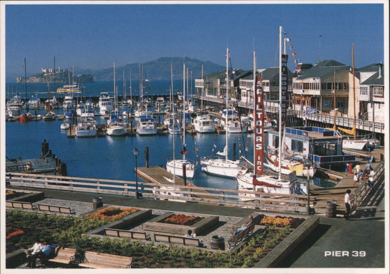 Pier 39 San Francisco, Restaurants, Shops, Alcatraz Island California