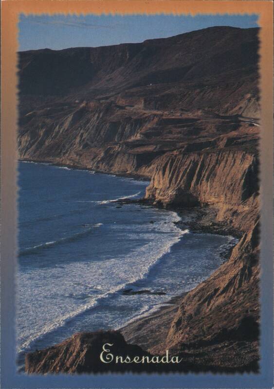 Ensenada, Baja California Pacific Coastline View Mexico