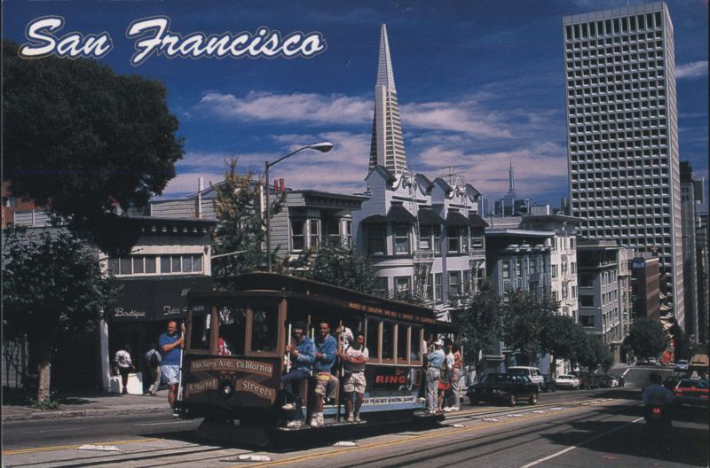 San Francisco Cable Car on California Street Ken Glaser, Jr.
