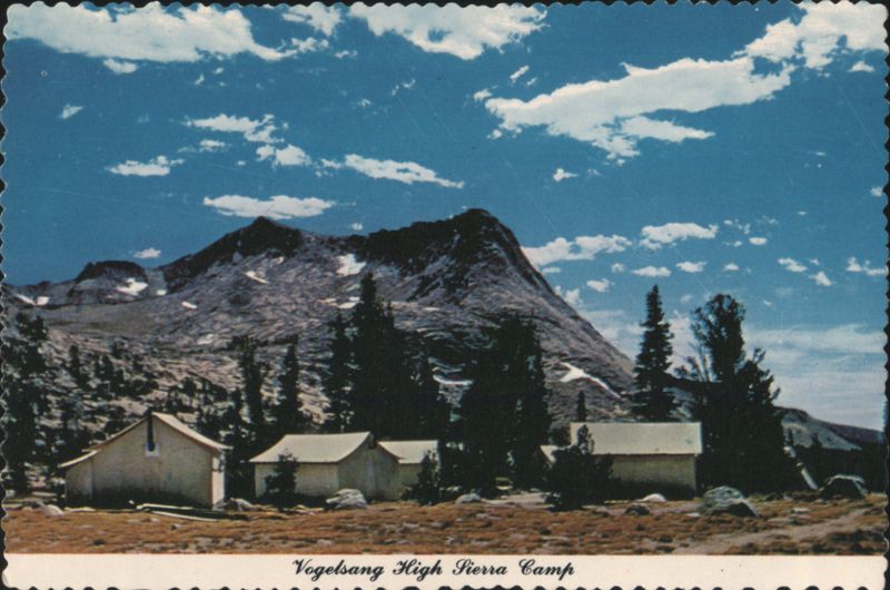 Vogelsang High Sierra Camp, Yosemite National Park California