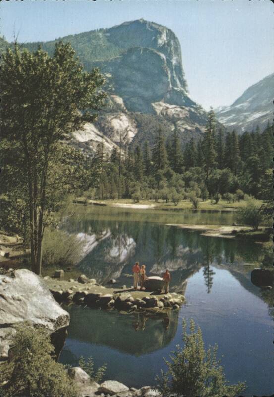 Mirror Lake & Mt. Watkins, Yosemite National Park California