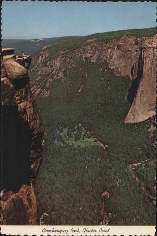 Overhanging Rock, Glacier Point, Yosemite National Park California